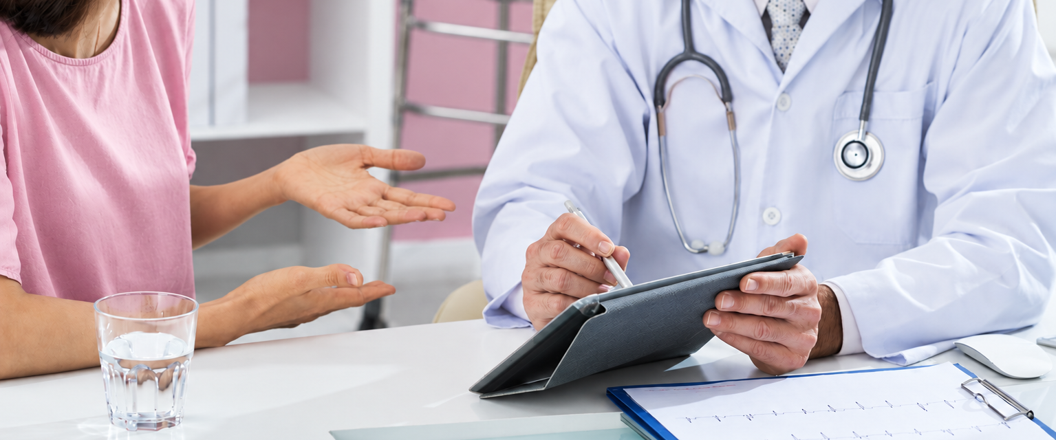 Visite avec le médecin